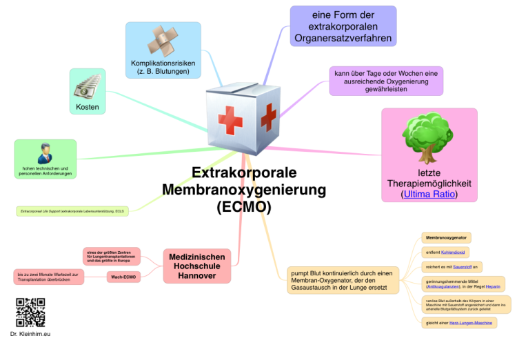 Extrakorporale Membranoxygenierung ECMO
