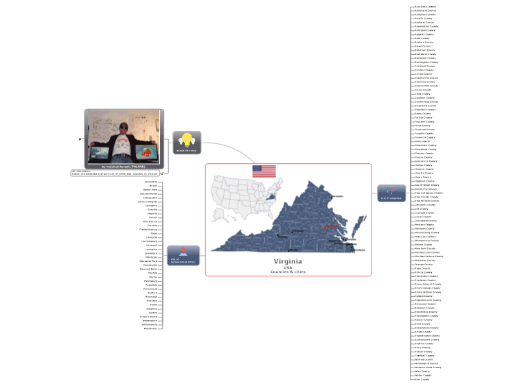 Virginia
USA
Counties &amp; cities
