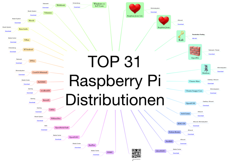 TOP 31 Raspberry Pi Distribution