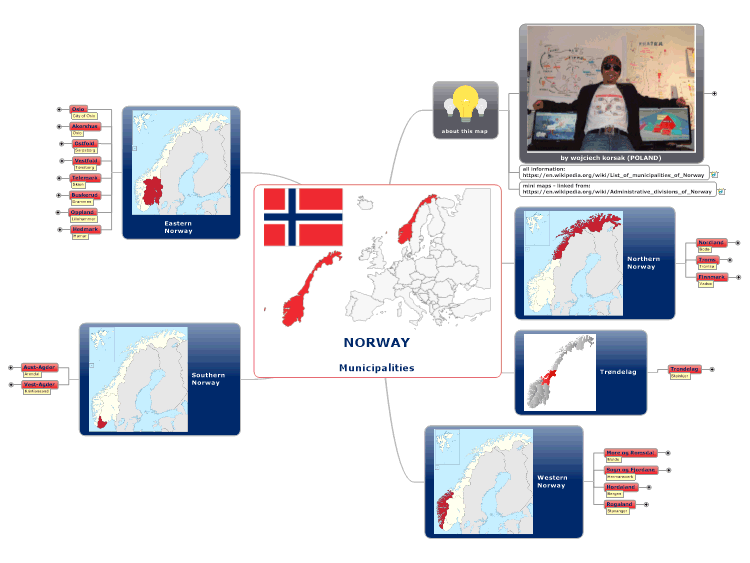 NORWAY - Municipalities