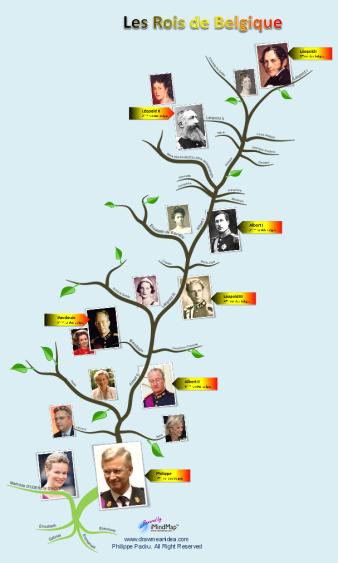 Philippe Packu - New king Philippe - Belgian monarchy tree