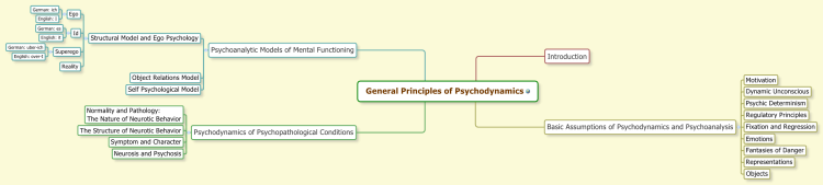 General Principles of Psychodynamics