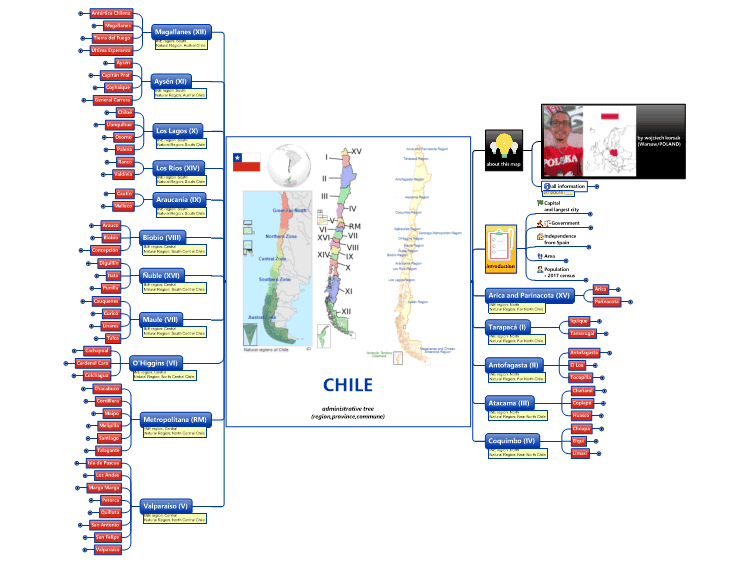 CHILE administrative tree (region,province,commune)