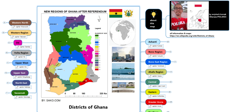 Districts of Ghana